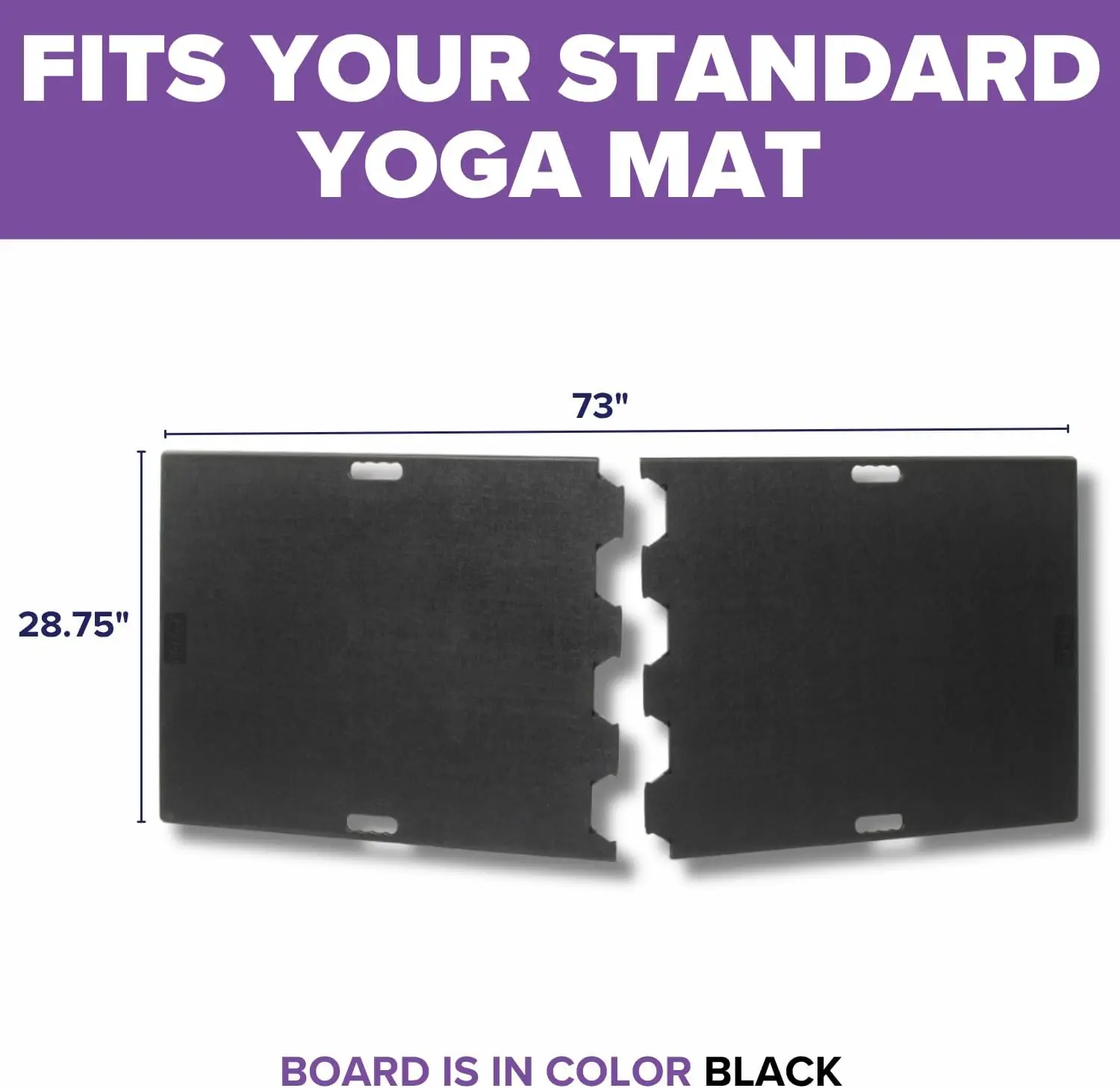 Brand new Yoga Mat Support Board - Portable Yoga Platform for Carpet, Grass & Uneven Surfaces - Indoor/Outdoor Stability Base
