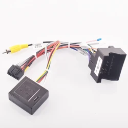 Car Radio Stereo Wiring Harness Cable Adapter Android 16pin For Citroen C4 C3 For Peugeot 3008 2008 307 408