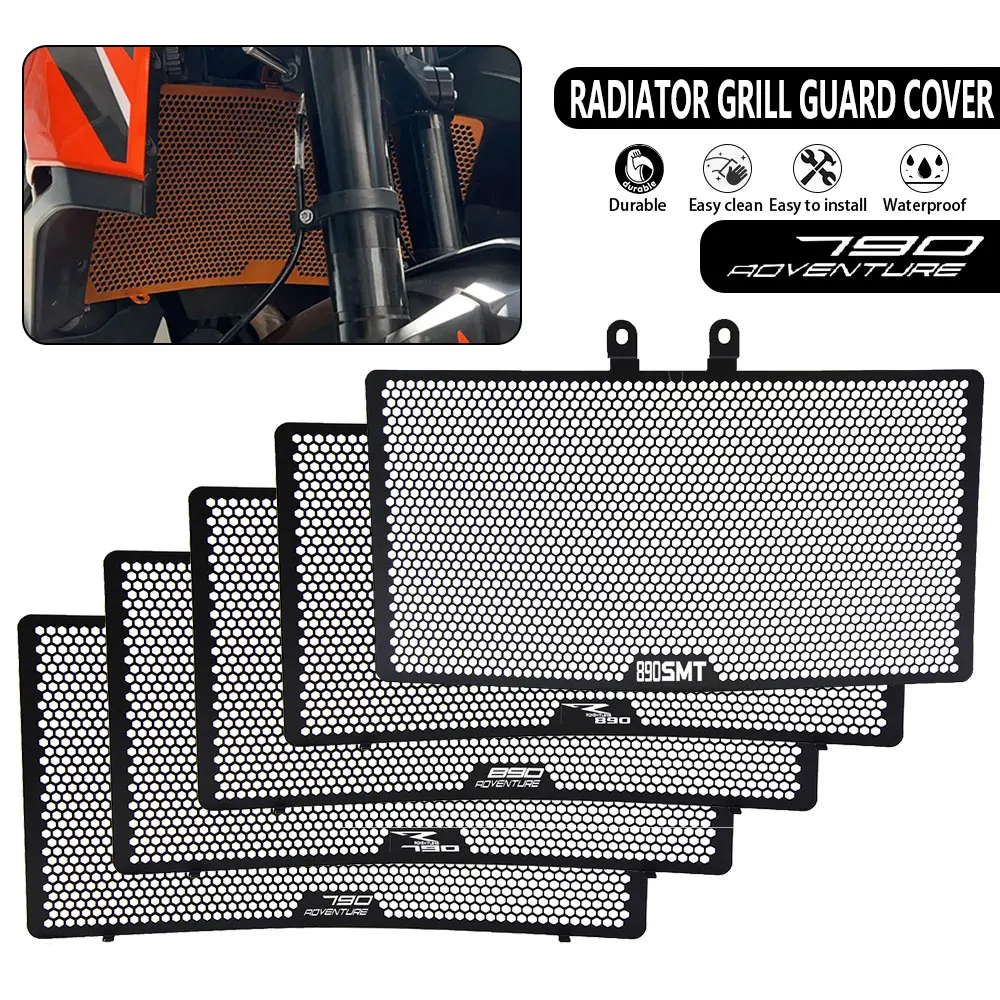 

2025 New For KTM 790 890 ADV 790 890 ADVENTURE S R 2019 2020 2021 2022 2023 2024 Motorcycle Parts Radiator Guard Cover Protector