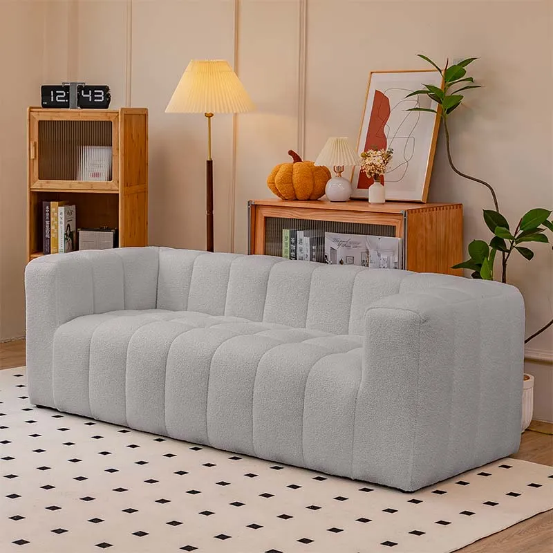 

Simple Nordic Living Room Couches Unique Modern Wood Velvet Lounge Sofa Puffs Floor Designer Divani Da Soggiorno Home Furniture