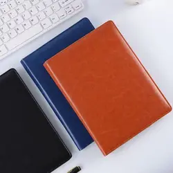 A5 File Clipboard Man PU File Folder Portfolio Business Document Holder Metal Clipboard Pad Document Organizer Holder Office