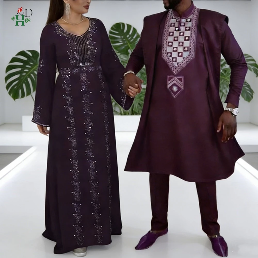 

Африканские платья для женщин, турецкие платья для пар, элегантные африканские мусульманские халаты, мужские церковные костюмы, парные костюмы для мужчин и женщин.