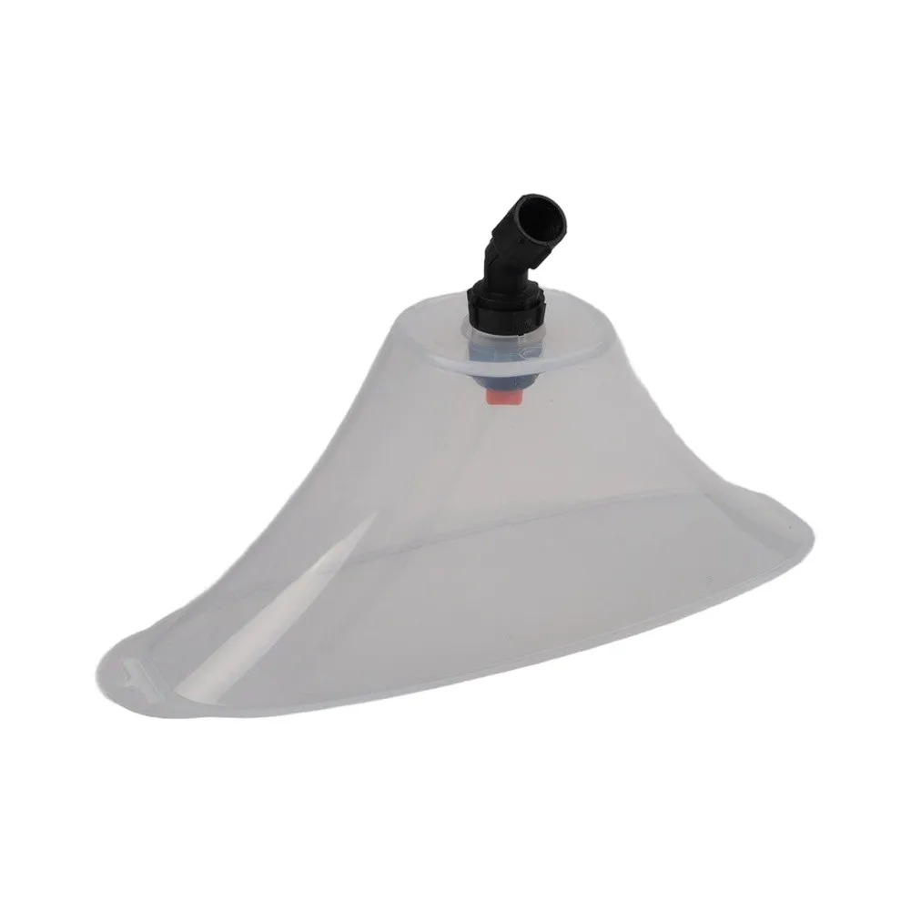 Fan-Style Wind Deflector Nozzle Cover for Agricultural Electric Sprayers with Standard M14x1.5 Female Thread Mounting