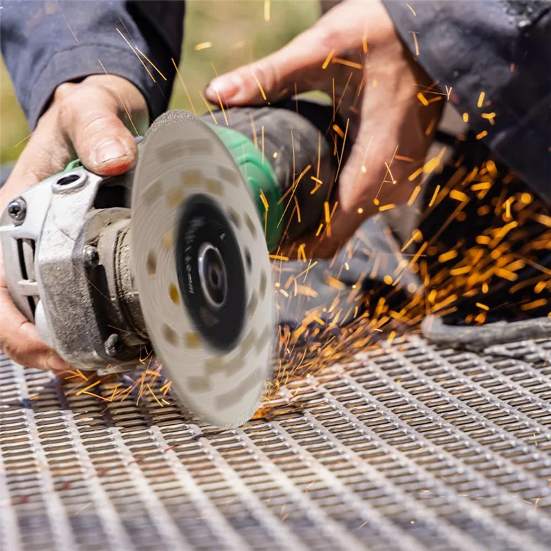 MOPHE-Angle Grinder Cutting Blade For Stone ,4In Super Thin Tile Saw Blade,Rock Slab And Tile Cutting Grinding Disc 5PC