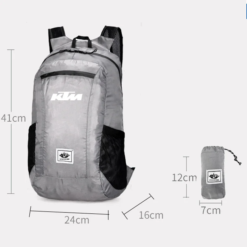 For KTM RC Duke 390 200 790 890 690 250 125 990 300 Adventure 1290 1050 Small Foldable Backpack Storage bag Motorcycle