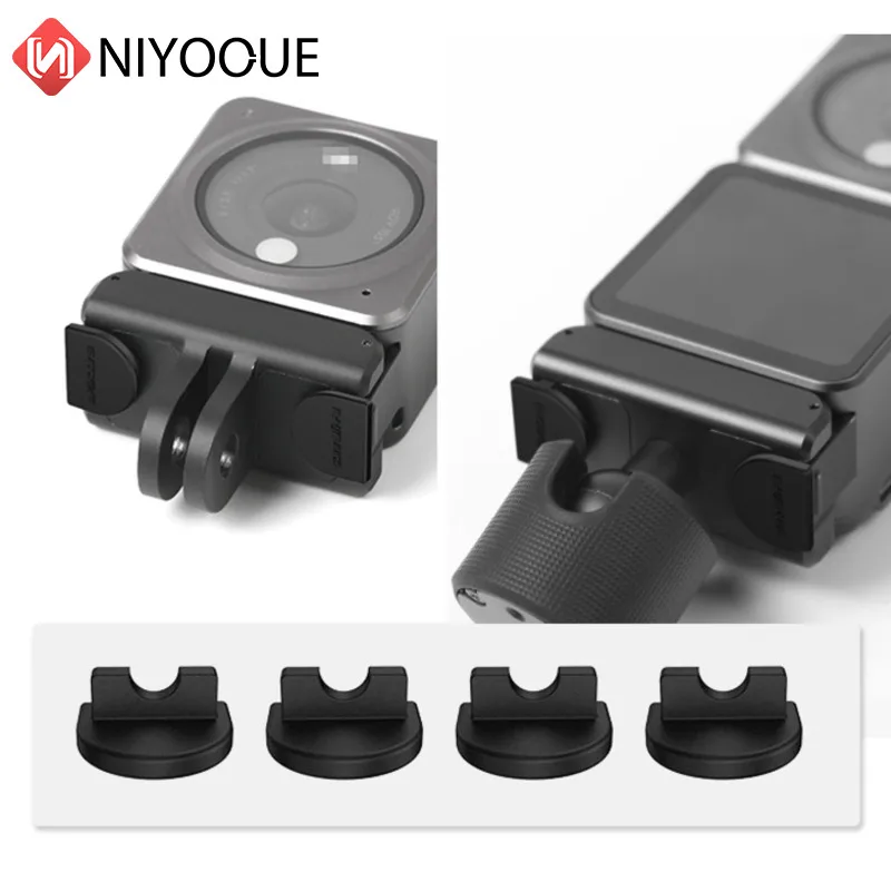 

Soft Anti-falling Cover Tear-proof Caps 4Pcs/Set Silicone Anti-release Plug Lock-up Accessories for DJI ACTION 2