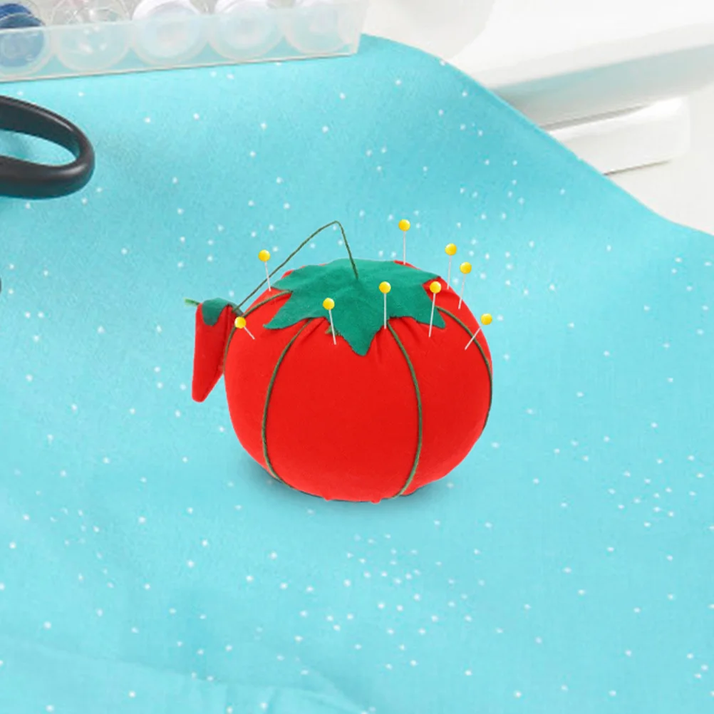 Tomato Pin Small Cushion Sewing Holder Organizer Needle Cushions for Convenient Reusable Pins