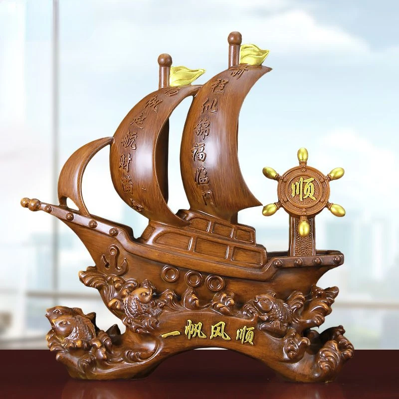 

Smooth Sailing Ornaments Desk Decorations Living Room TV Cabinet Furnishings Opening Housewarming Gifts