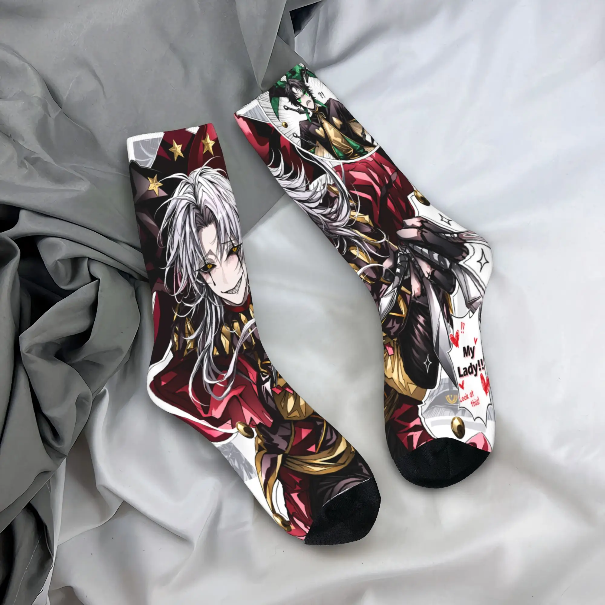 Freak Circus Lone Leader Socks  Design Stockings Anti-Slip Couple Socks Breathable Spring Fashion Cycling Socks
