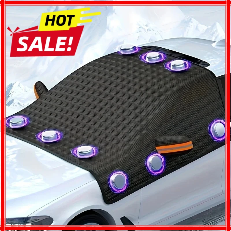 

Солнцезащитный и теплоизоляционный чехол для лобового стекла автомобиля, защита от инея, снегозащитный чехол, снегозащитный щиток