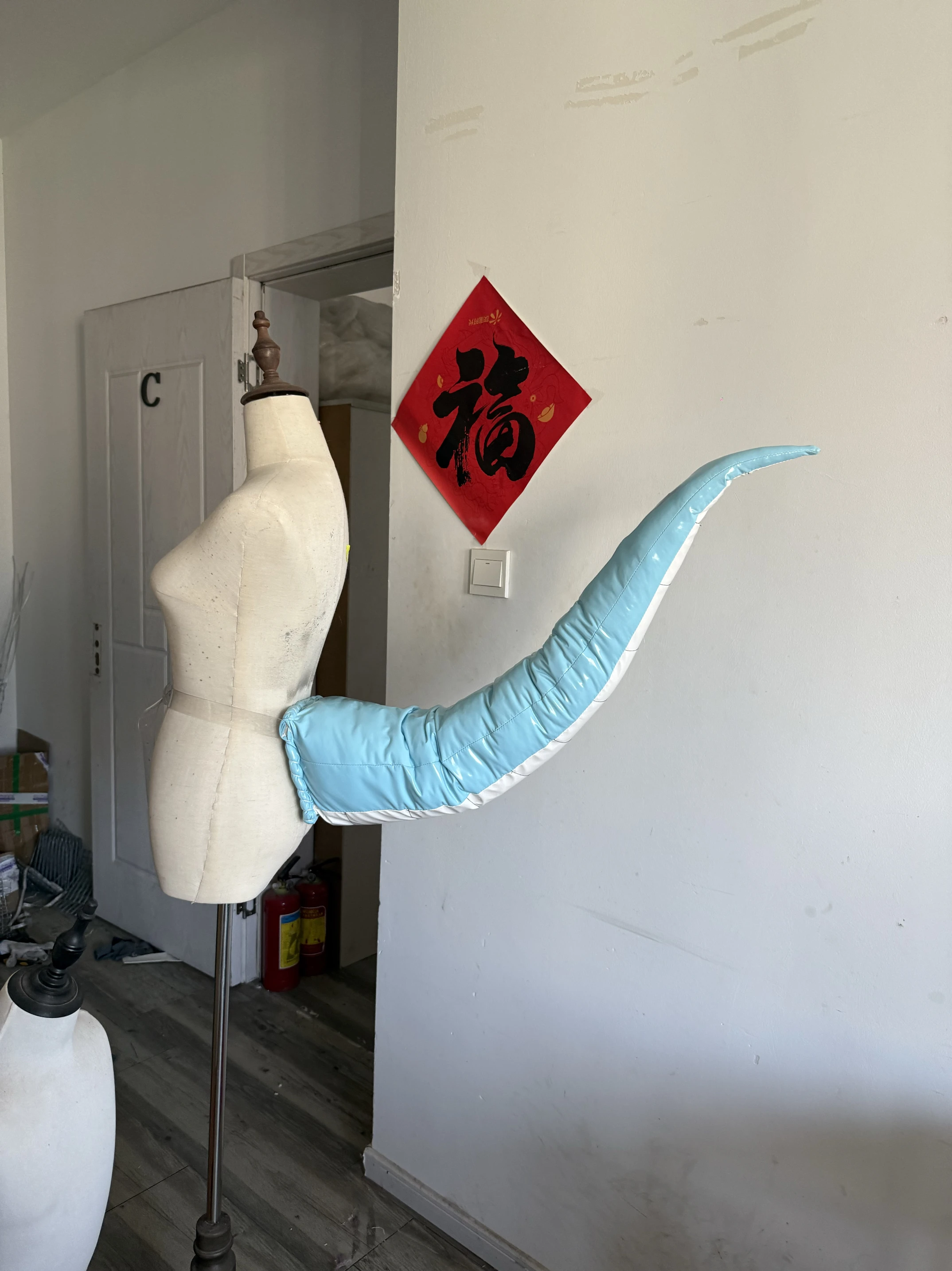 Anime Fairy Tail Mirajane Strauss Tail Cosplay Replik Prop Dekoration Charakter Zubehör Halloween Weihnachtsfeier