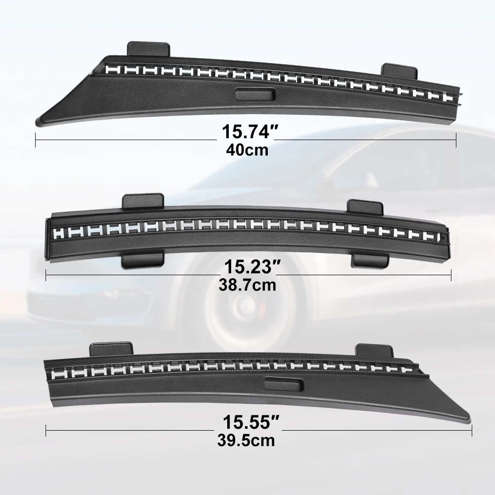 IPENGEN Cofano Anteriore Della Striscia di Tenuta A Prova di Polvere Per Tesla Modello Y 3 2021 2022 2023 Accessori Auto Protezione Della Protezione Della Striscia D'acqua