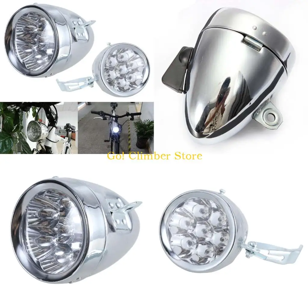 

Q84C Retro Vintage Warning Headlight Safety Night Light Decoration