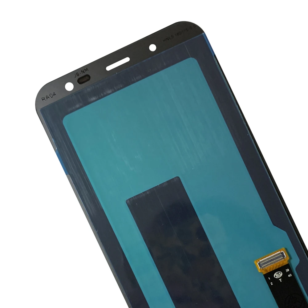 Pantalla LCD Super AMOLED para Samsung J6, montaje de digitalizador con pantalla táctil, J6, J600, J600F/DS