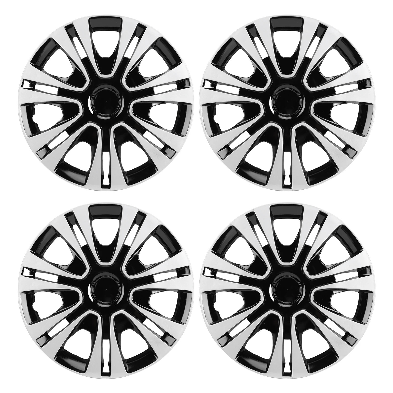 

15 Inch Hub Caps Wheel Covers ABS Hubcaps Replacement R15 Hubcaps for Cars Truck SUV Replacement R15 Hub Caps