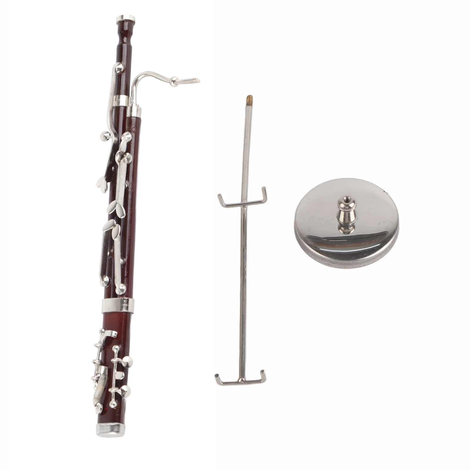 Basson Ornaments Miniature Decoration Mini Musical Instrument Model Gift Craft 17cm