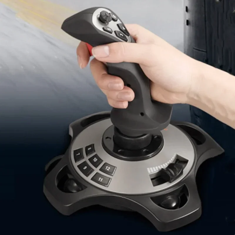 Game plane joystick suitable for computer simulation flight fighter flight joystick