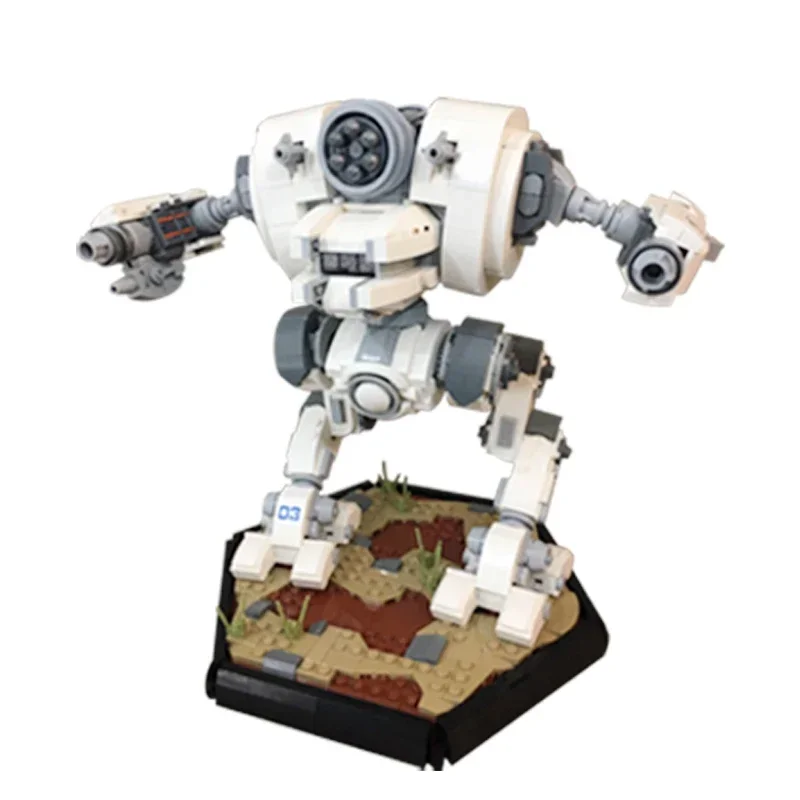 Modello militare cosmico Moc Mattoni da costruzione Imperatore Mech Warrior Tecnologia Blocchi modulari Regali Giocattoli di Natale Set fai da te Assemblaggio