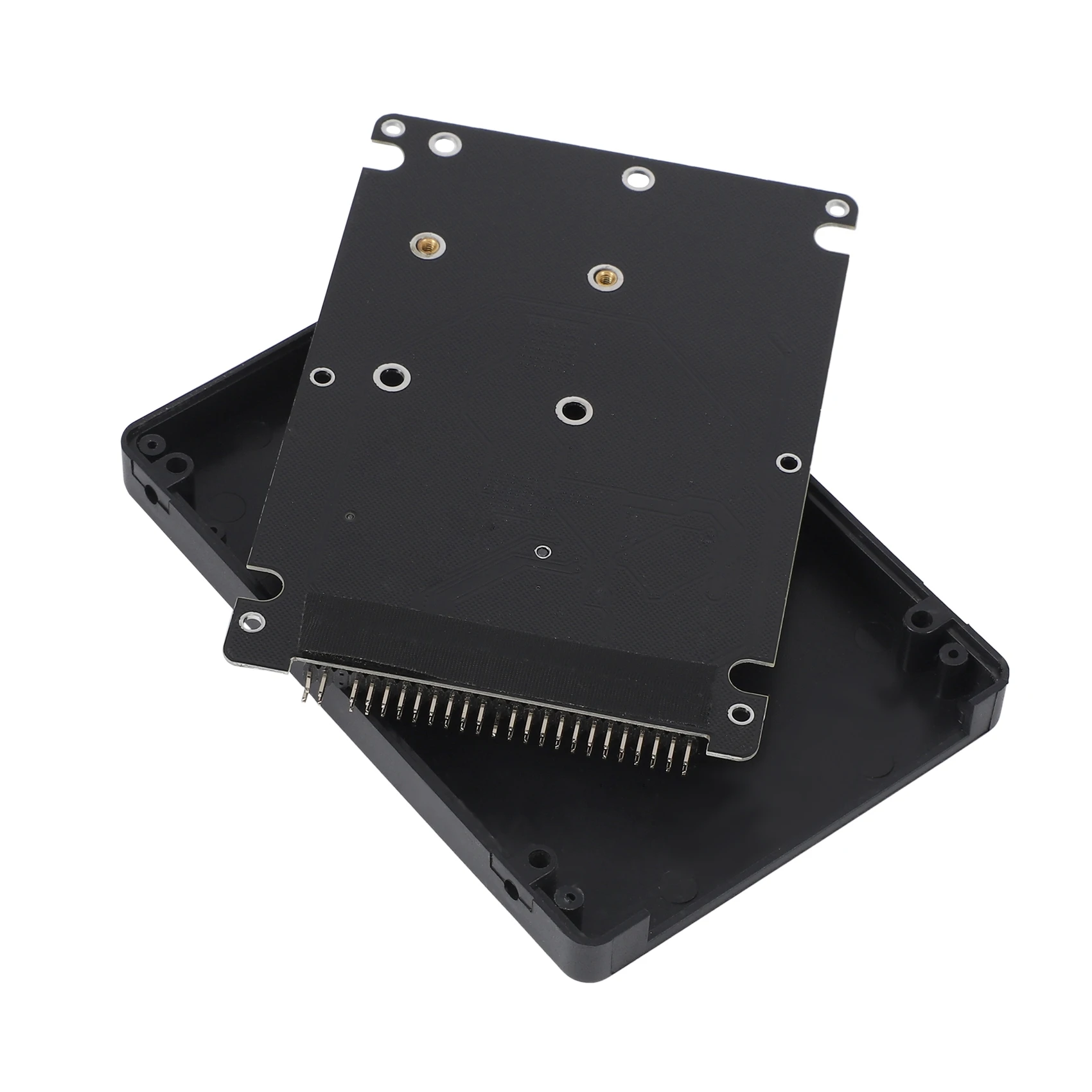 AEE7-44PIN MSATA Ke 2.5 Inci IDE HDD SSD MSATA Ke Kartu Konverter Adaptor PATA Dengan Casing