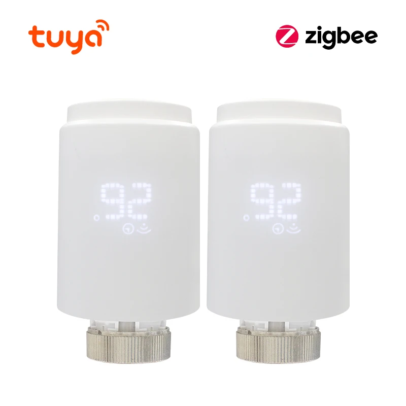 Tuya Smart Home Zigbee 3.0 Thermostatische Klep Radiator Zigbee Thermostaat Radiator Zigbee Thermostatische Klep Alexa Google Thuis