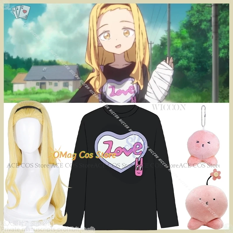 

Kirarazaka Marina Takopi's Original Sin Halloween Cosplay Costume Costume Wig Long sleeved T-shirt Skirt Halloween Cosplay Disfr