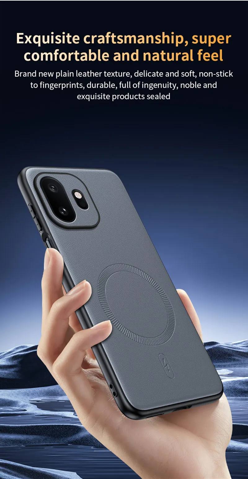 Für Oneplus 15T Hülle Magnetische Leder-Schutzhülle Für Oneplus 15T Anti-Fingerabdruck Rutschfest PC+TPU – Detail 14