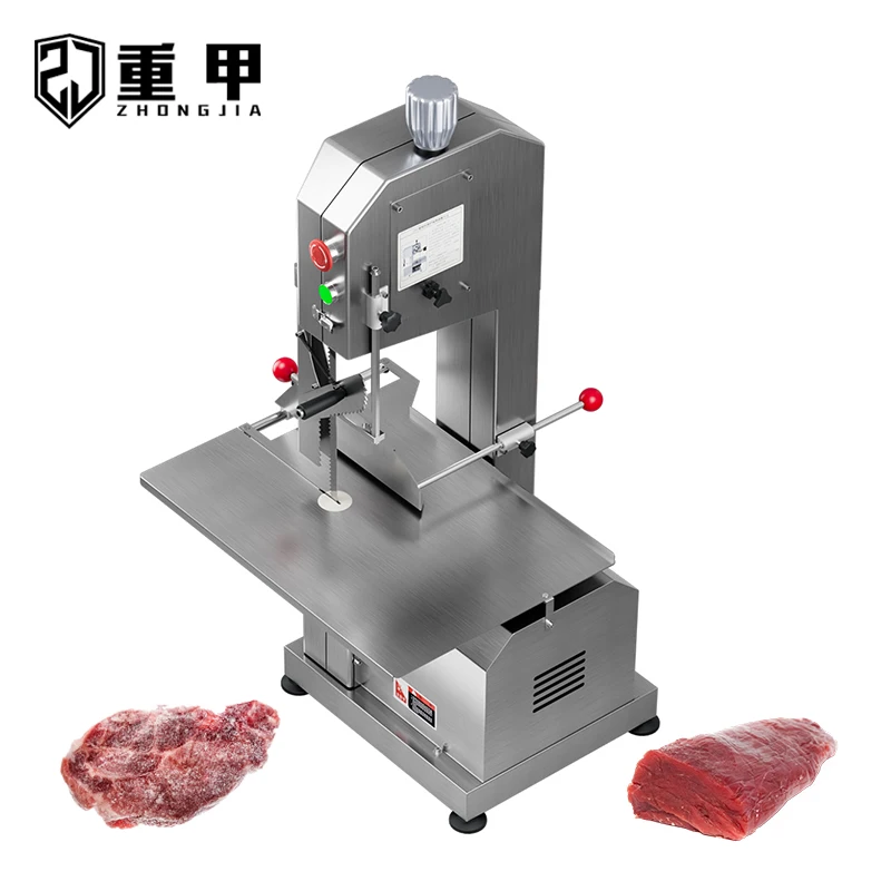 Commercial And Home Use Semi-automatic 250 Type Stainless Steel Bone Saw Machine Efficient Frozen Meat Cutter