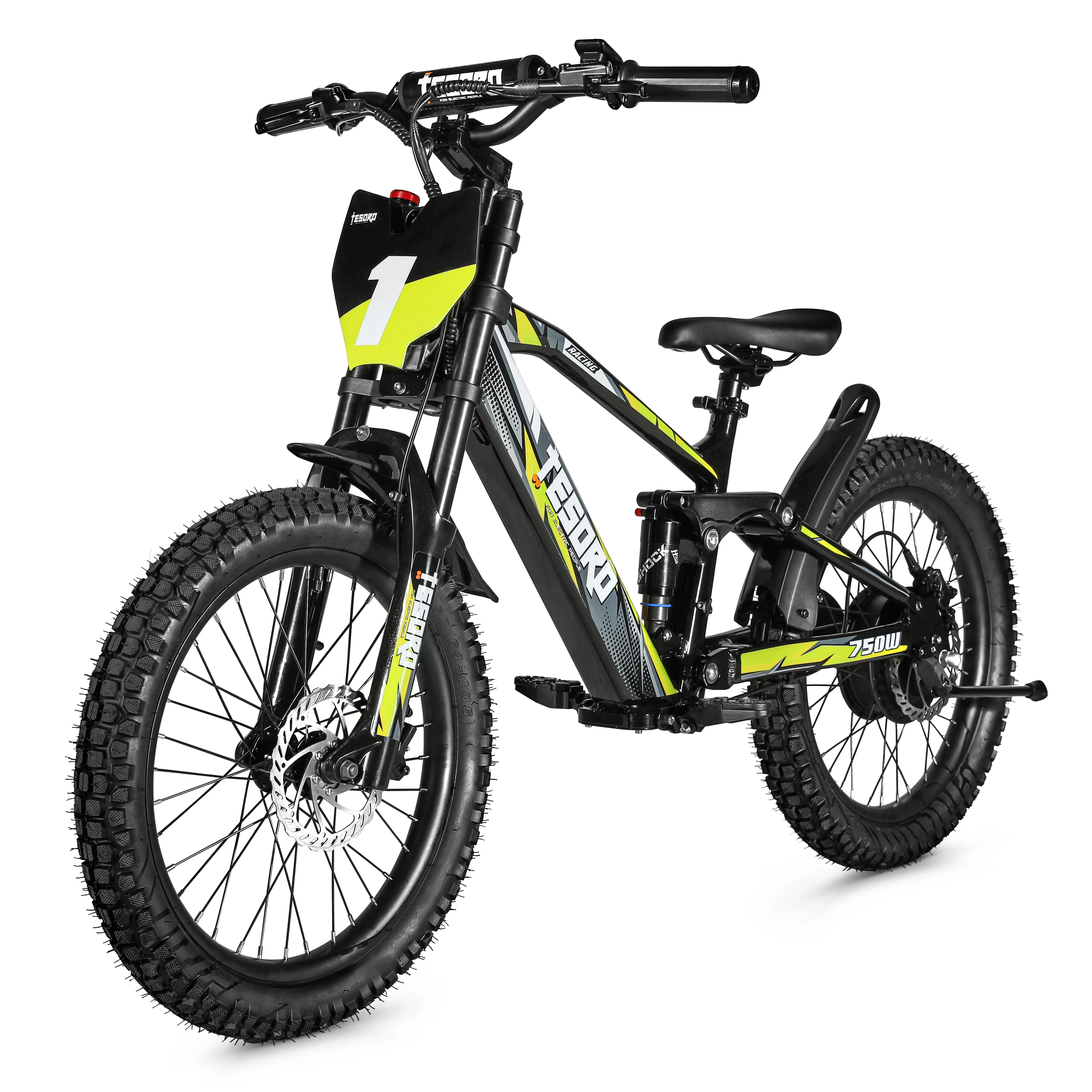 

20-дюймовая высококачественная четырехзвенная подвесная рама, двигатель 500–750 Вт, двухколесный детский велосипед, детский скутер, велосипед