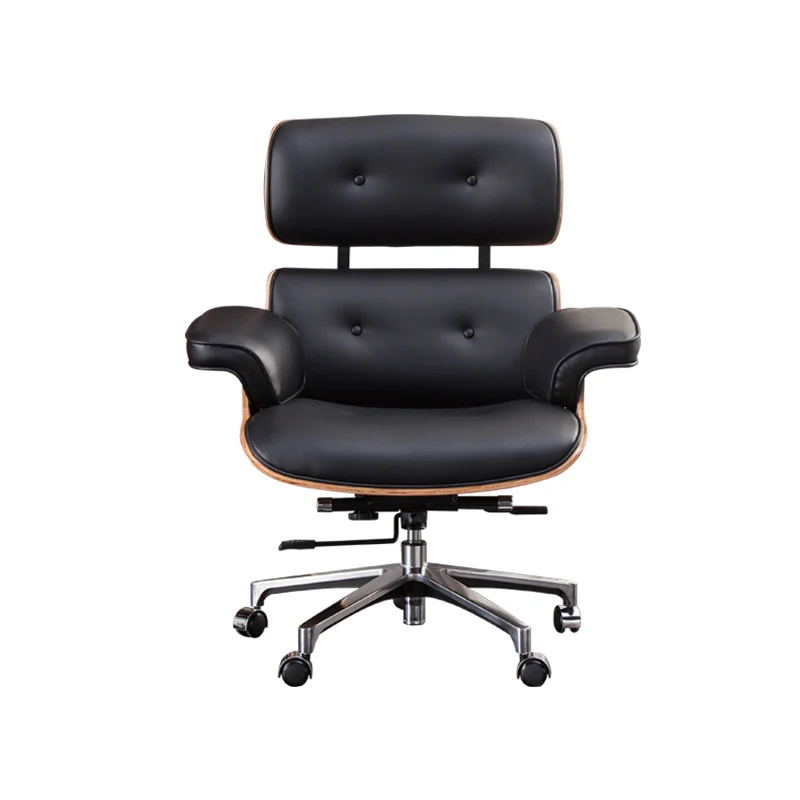 

Leather Boss Chair Home Modern Simple Office Chair