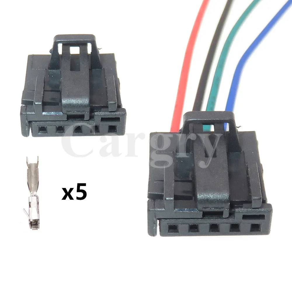1 Set 5P Automotive Multi-function Steering Wheel Wiring Socket AC Assembly For VW Auto Modification Connector Accessories