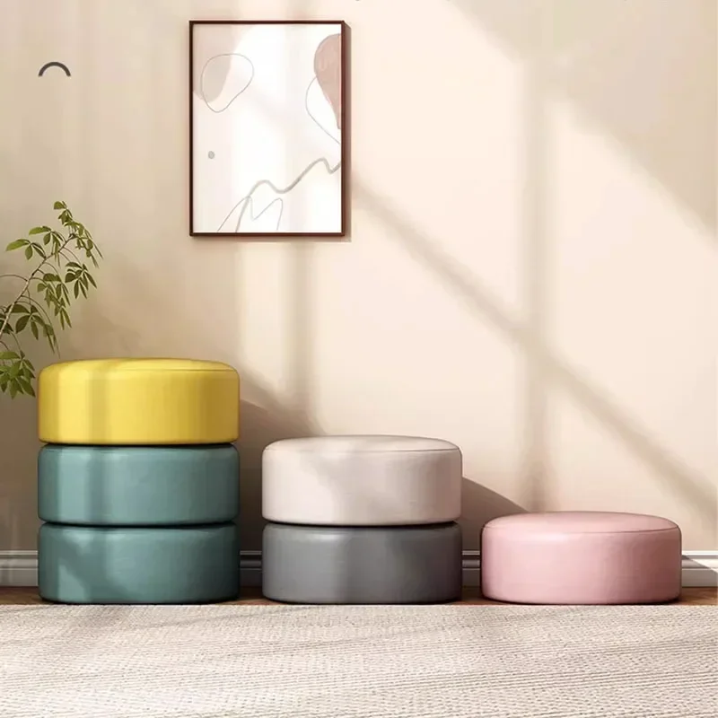 

Portable Foot Stool Leisure Minimalist Household Step Stools Entryway Apartment Taburete Modern Fashion Madera Home Furniture