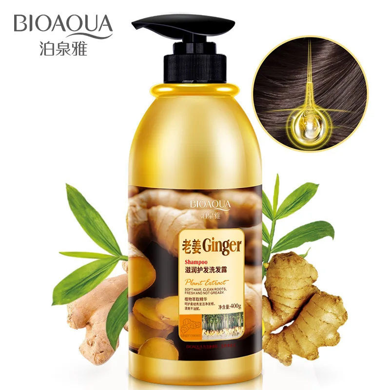 

Bioaqua Mature Ginger Shampoo Deep Cleansing Refreshing Oil Control Shampoo