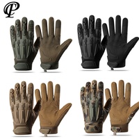 Military Tactical Motorcycle Riding Gloves Full Finger Non-slip Touchscreen Wear-resistant para motos tactical Gear Armor Gloves