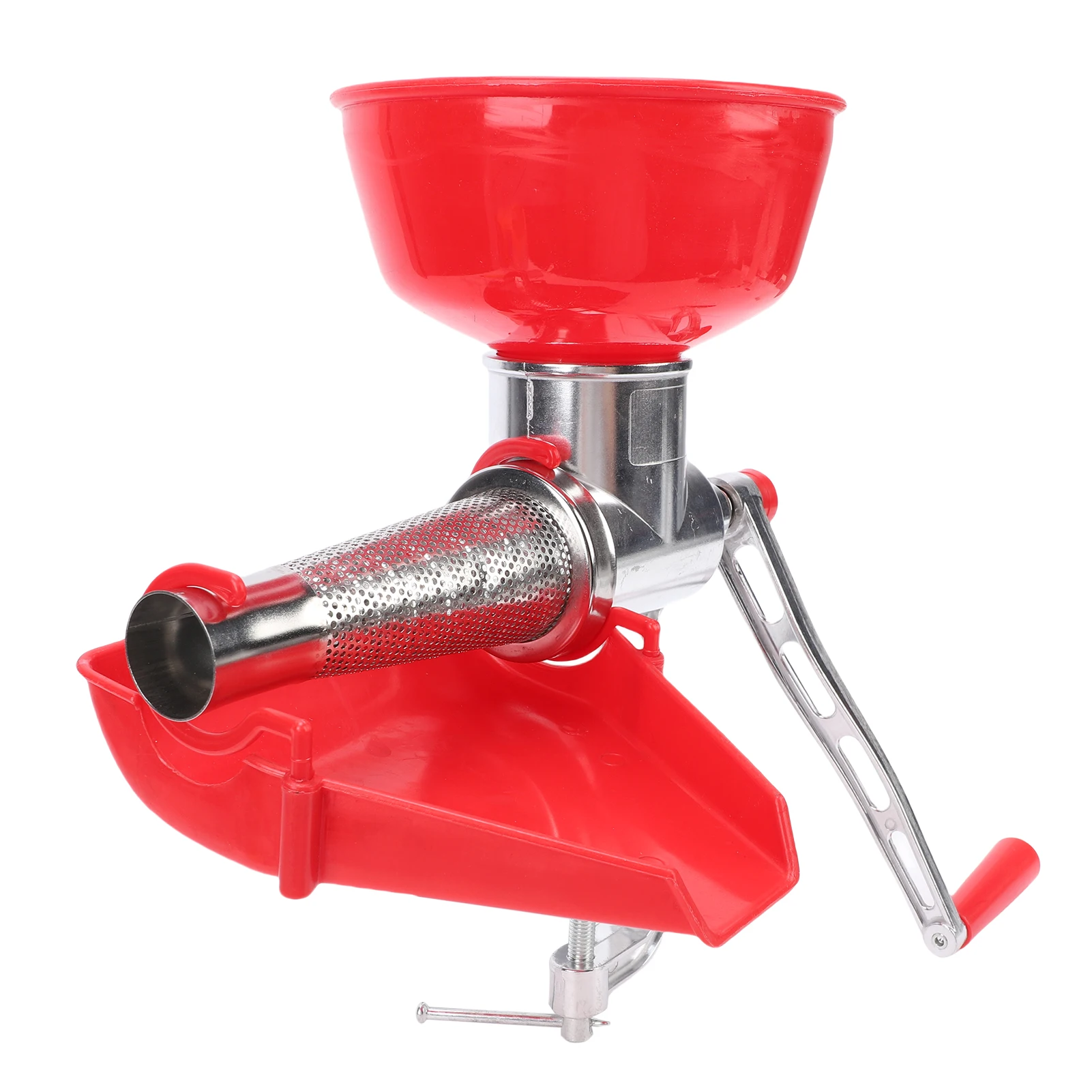 Manual Tomato Strainer Aluminum Alloy Multipurpose Tomato Sauce Maker Food Mill for Vegetables Ginger Fruits Sauce