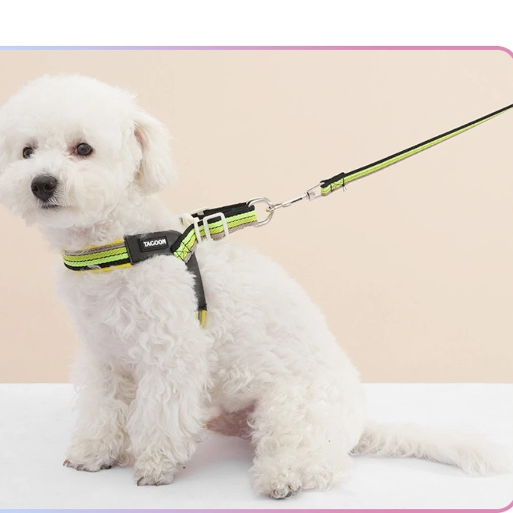 Summer New Dog and Cat Traction Rope Lightweight and Breathable Pet Strap Explosion Proof Punching Dog Rope
