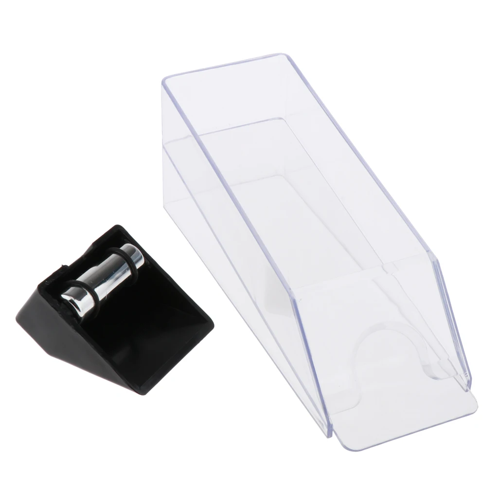 6덱 플레잉 카드 슈 슬라이더 또는 딜러 게임 테이블 카지노 액세서리 클리어