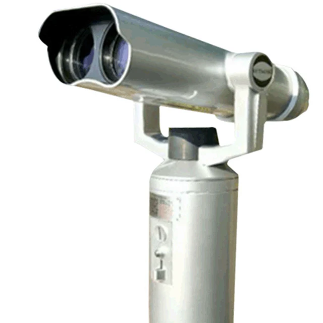 Top Quality Binoculars 25x100 Coin Operated Telescopes Used in Scenic Area