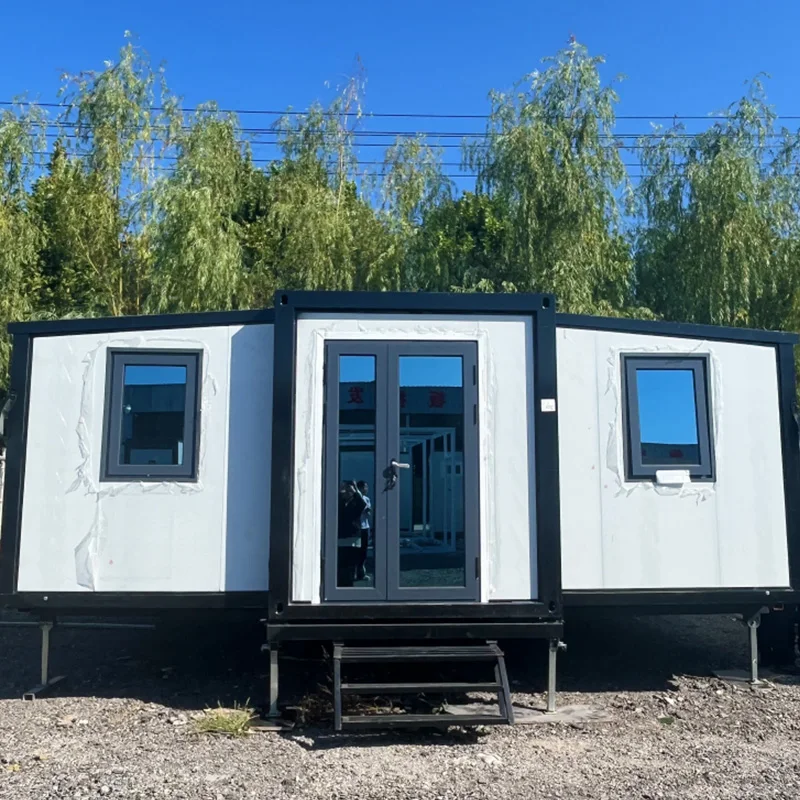Luxury Customized Folding House - 30FT Composite Material Expanded 3 Bedrooms Kitchen Bathroom Modern Home