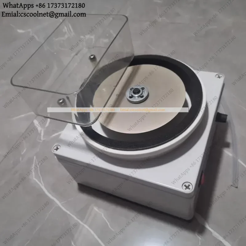 JS02 Electric Portable Lapidary Sharpener 125mm Diamond Grinder Water-Cooled Flat Surface Grinding Tool for Jewelry And Stones