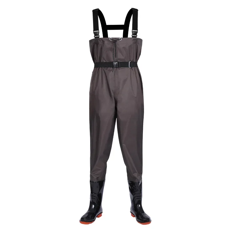 

Waterproof Fishing Pants with Shoes Chest Waders Boots Wader Set Thickened Apparel Women Men Jerseys Clothes Waters