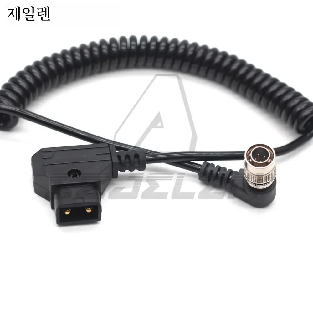 DTAP to  4 pin Right angle elbow plug for Sound Devices 688 633 Zoom F8 Power Cable ZAXCOM