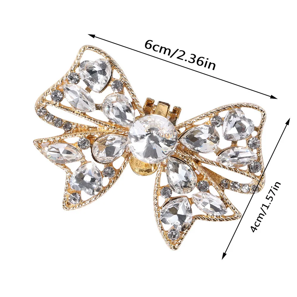 Detachable Shoe Clips High Heel Charms Jewelry Shoes Decorations DIY Rhinestone Bride Shoes Accessories Female Shoes Buckle 신발 참