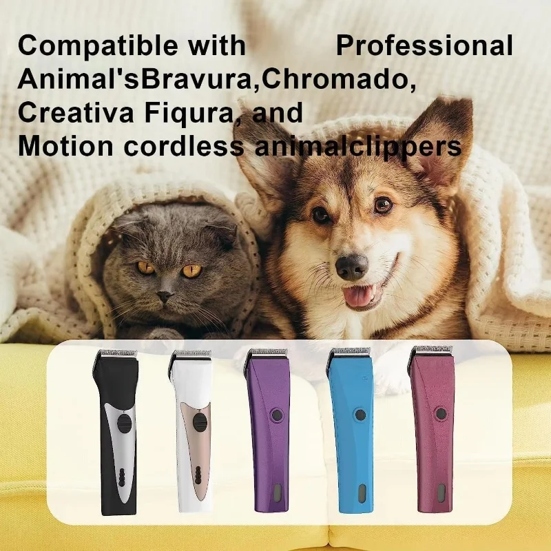 شفرة بديلة احترافية قابلة للفصل لقص الحيوانات WAHL: أركو، برافورا، كرومادو، كريتيفا، فيجورا، رأس ملحقات الحركة