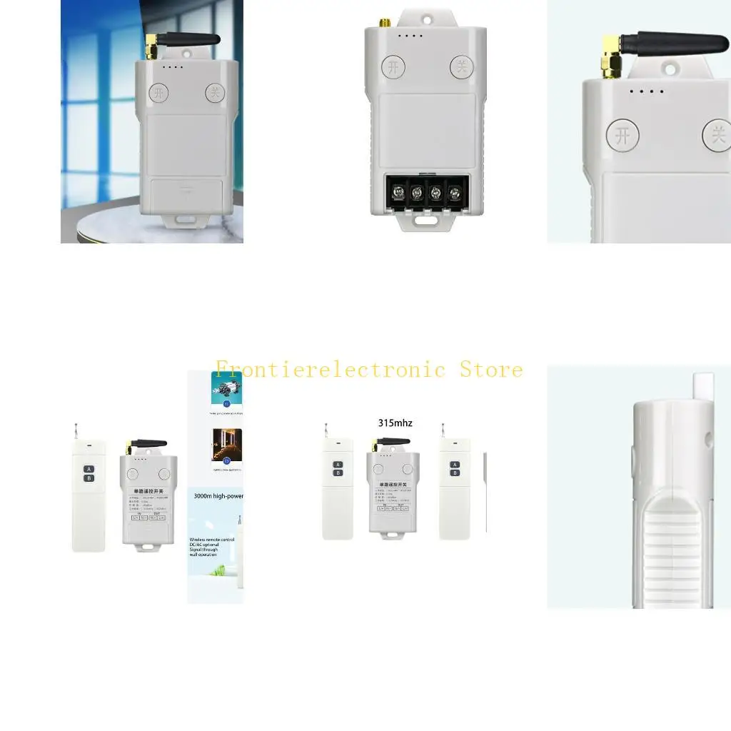 

G8DB 433 МГц 315 МГц беспроводной пульт дистанционного управления 3000 м беспроводной радиочастотный переключатель на большие