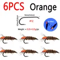 6pcs Orange