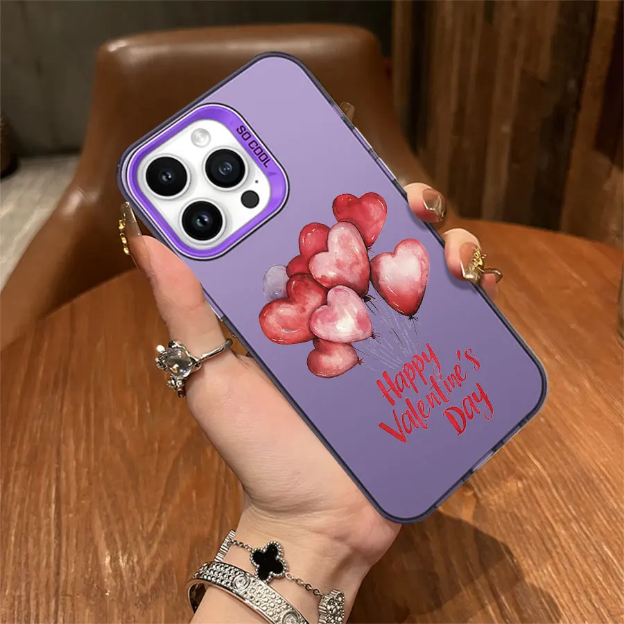 하트 모양 풍선 아이폰 17부터 11 프로 맥스 플러스까지 호환