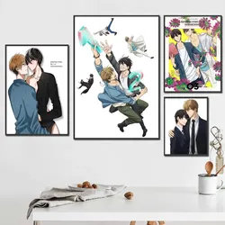 Dakaichi x Canvas Poster  Modern Cartoon Art Print for Home Room  Cafe Wall Decoration Artistic Gift Idea