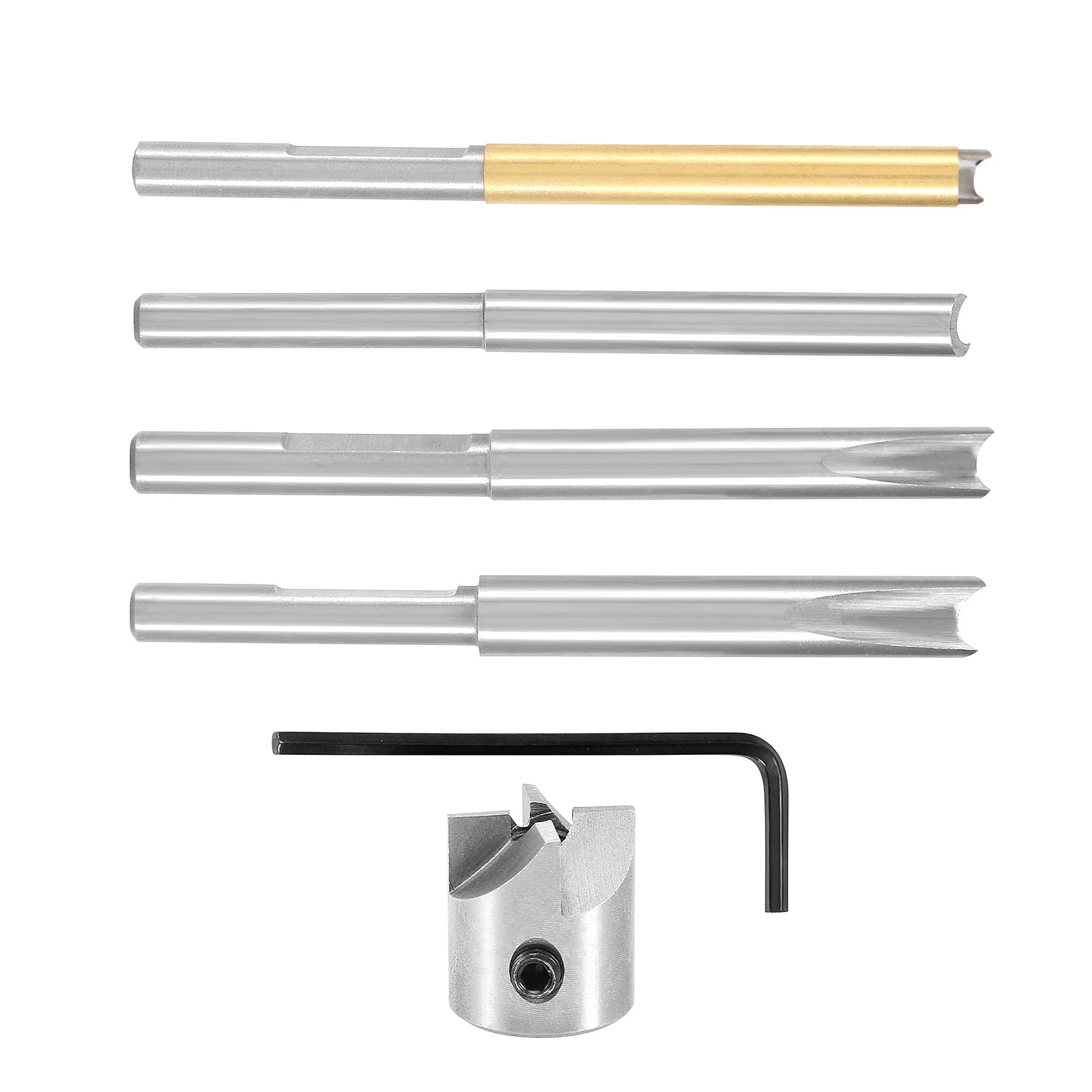 

Набор для обрезки корпусов ручек HLZS, 7 предметов, профессиональная система для токарной обработки