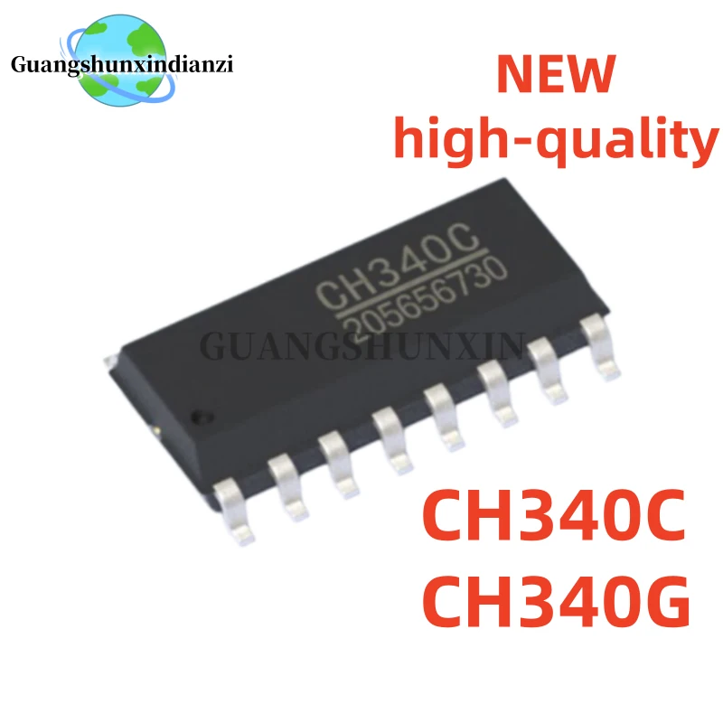 SOP-16 5/10PCS/LOT 100% New high-quality CH340C CH340G Best Quality IC In Stock