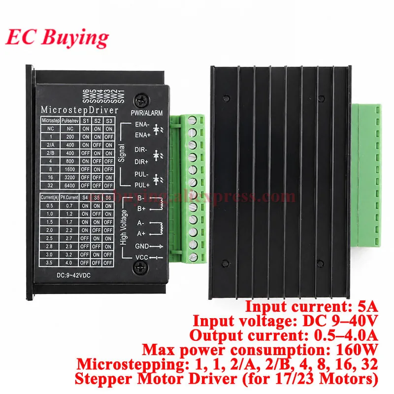 driver-de-motor-de-passo-42-57-tb6600-para-motores-23-17-4a-dc9-40v-modulo-de-placa-de-controle-de-motor-de-passo-de-1-eixo-para-maquina-de-gravacao-cnc